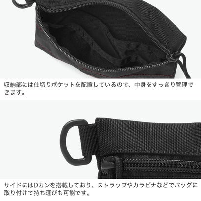 日本正規品 ポーチ 小物入れ 小さめ ブランド コンパクト 旅行 マチなし 軽い 軽量 耐久 シンプル MODULEWARE FLAT POUCH（Mサイズ） MW GEN III BRA263G29 （NAVY）｜詳細画像
