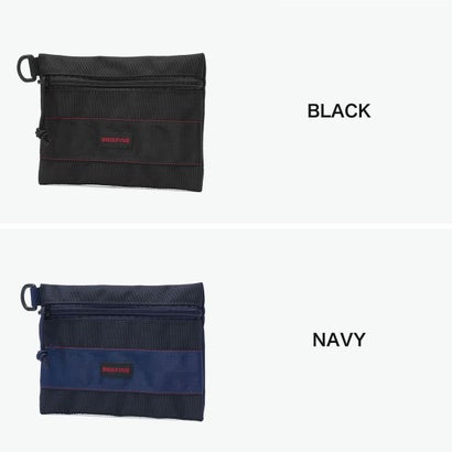日本正規品 ポーチ 小物入れ 小さめ ブランド コンパクト 旅行 マチなし 軽い 軽量 耐久 シンプル MODULEWARE FLAT POUCH（Mサイズ） MW GEN III BRA263G29 （NAVY）｜詳細画像