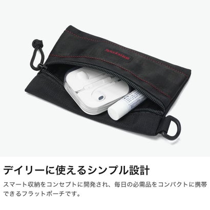 日本正規品 ポーチ 小物入れ 小さめ ブランド ミニ コンパクト 旅行 マチなし 軽い 軽量 MODULEWARE FLAT POUCH（Sサイズ）MW GEN III BRA263G28 （NAVY）｜詳細画像