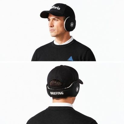 ブリーフィング BRIEFING 日本正規品 耳当て イヤーマフ イヤーウォーマー 防寒 大人 折りたたみ メンズ レディース スポーツ 冬 URBAN ATHLETE CORDURA RIP EAR MUFF BRG263F05 （グレー）｜詳細画像