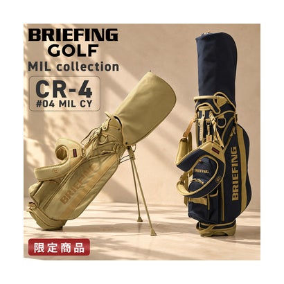 ブリーフィング BRIEFING BRIEFING GOLF キャディバッグ MIL COLLECTION BRG263D08 （ネイビー）｜詳細画像