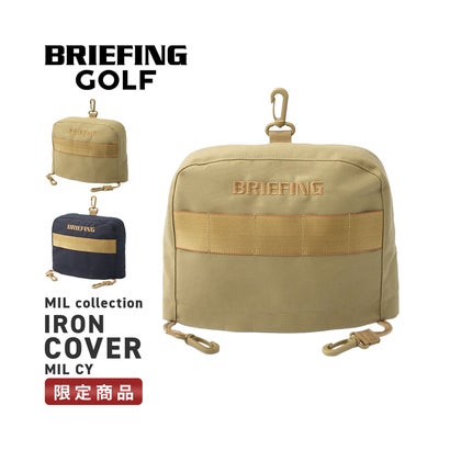 ブリーフィング BRIEFING ブリーフィング ゴルフ ミル コレクション アイアンカバー BRIEFING GOLF MIL COLLECTION BRG263G16 （ネイビー）｜詳細画像