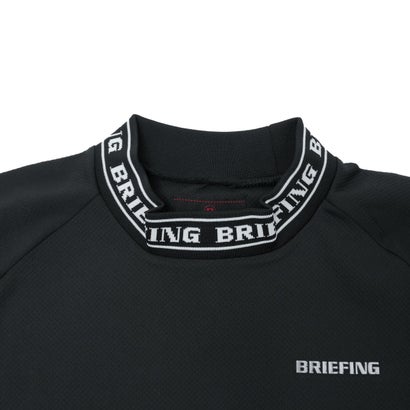 日本正規品 ゴルフ ウェア メンズ トップス ゴルフウェア 長袖 日本製 URBAN ATHLETE MEN’S NECK LOGO LS HIGHNECK（リラックスフィット） BRG263M19 （GRAY）｜詳細画像