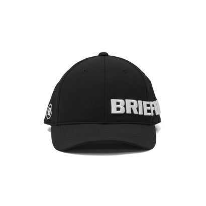 日本正規品 ゴルフメンズ 帽子 BRIEFING GOLF キャップ 刺繍 6パネル URBAN ATHLETE MEN’S WR CORDURA ROUND LOGO CAP BRG263M97 （BLACK）｜詳細画像