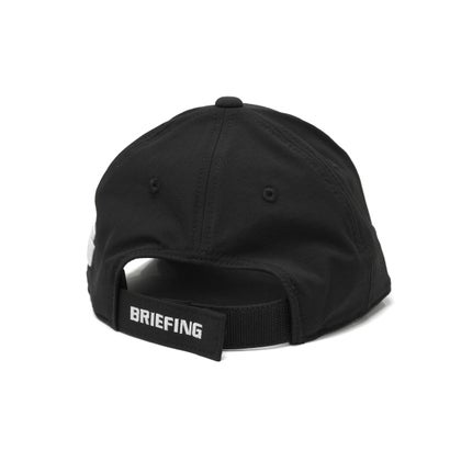 日本正規品 ゴルフメンズ 帽子 BRIEFING GOLF キャップ 刺繍 6パネル URBAN ATHLETE MEN’S WR CORDURA ROUND LOGO CAP BRG263M97 （BLACK）｜詳細画像