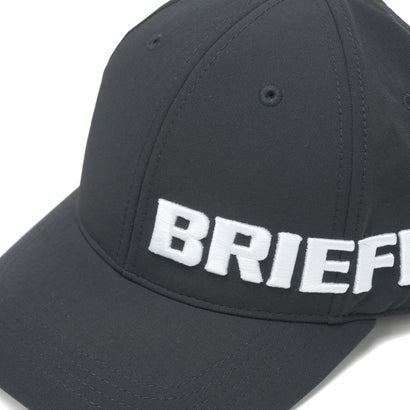 日本正規品 ゴルフメンズ 帽子 BRIEFING GOLF キャップ 刺繍 6パネル URBAN ATHLETE MEN’S WR CORDURA ROUND LOGO CAP BRG263M97 （BLACK）｜詳細画像