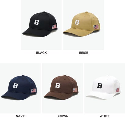 日本正規品 ゴルフ ゴルフキャップ メンズ 帽子 大人 キャップ 刺繍 6パネル サイズ調整 日よけ URBAN ATHLETE MEN’S SMALL INITIAL CAP BRG263M93 （BEIGE）｜詳細画像