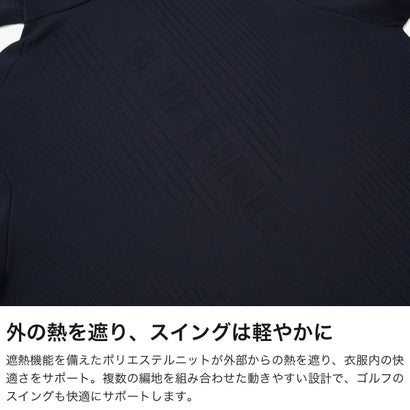 日本正規品 パーカー メンズ ブランド 長袖 無地 おしゃれ ゴルフウェア ニットパーカー ジップパーカー 軽量 URBAN ATHLETE BRG263M26 （NAVY）｜詳細画像