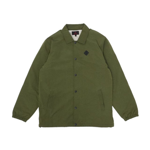 日本正規品 ジャケット コーチジャケット ブルゾン メンズ 冬 長袖 ゴルフジャケット アウター 軽量 URBAN ATHLETE BACK FLEECE COACH JACKET BRG263M40 （オリーブ）