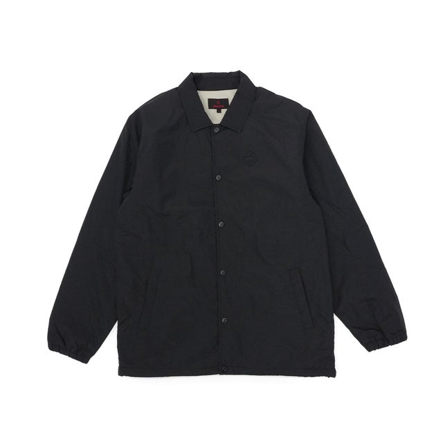 日本正規品 ジャケット コーチジャケット ブルゾン メンズ 冬 長袖 ゴルフジャケット アウター 軽量 URBAN ATHLETE BACK FLEECE COACH JACKET BRG263M40 （ブラック）