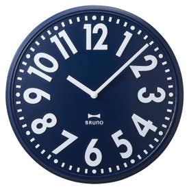 BRUNO ブルーノ 掛け時計 壁掛け時計 エンボスウォールクロック 静音
