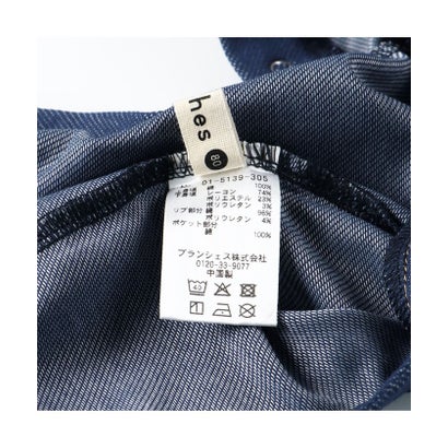 ブランシェス branshes 【キッズとおそろい】デニムポケット付き長袖カバーオール【返品不可商品】 （ピンク）｜詳細画像