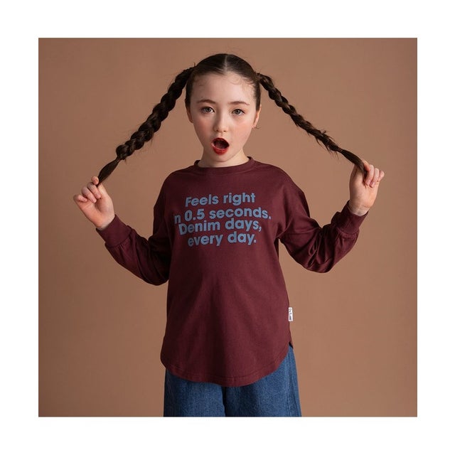 【Ou? by EDWIN】アソート長袖Tシャツ （ブラウン）