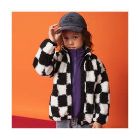 【WEB限定/DRC】アソートボアジャケット （91:ブロックチェック）