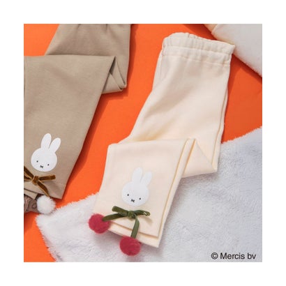 ブランシェス branshes 【miffy/ミッフィー】レギンス （ブラウン）｜詳細画像
