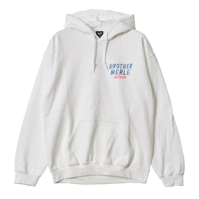 PLUMBER HOODIE パーカー （ホワイト×ブラック）