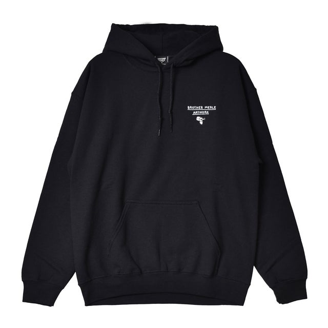 DESTROY THE TOILET HOODIE パーカー （ブラック）
