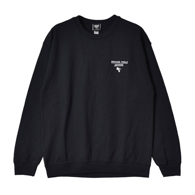 DESTROY THE TOILET CREW SWEAT スウェット （ブラック）