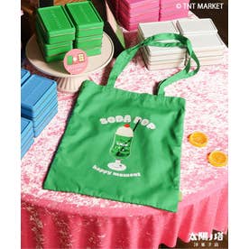NET別注 太陽の塔洋菓子店 転写トートBAG （グリーン）