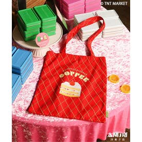 NET別注 太陽の塔洋菓子店 転写トートBAG （レッド）