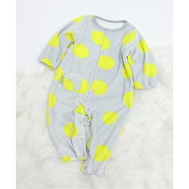 BOYSベロア総柄カバーオール 【返品不可商品】 （ライトグレー）