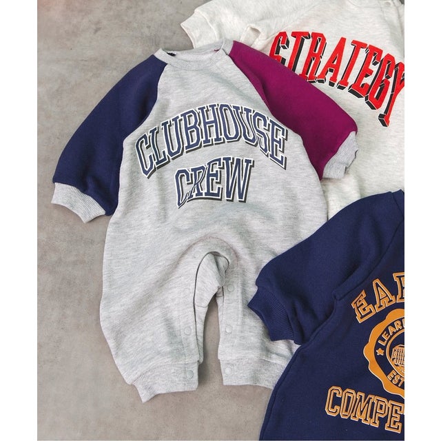 【リンク】Boy's カレッジカバーオール 【返品不可商品】 （レインボー）