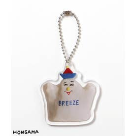 NET別注【HONGAMA】フォトキーホルダー （オフホワイト）
