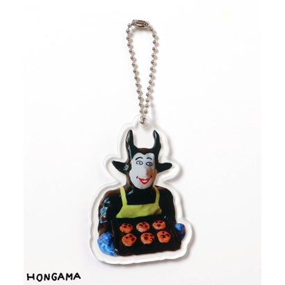 NET別注【HONGAMA】フォトキーホルダー （ブラック）｜詳細画像