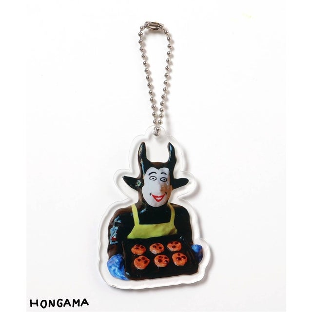 WEB限定【HONGAMA】フォトキーホルダー （ブラック）