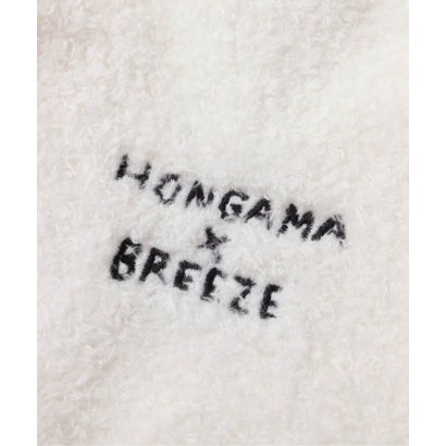 NET別注【HONGAMA】ふわふわGHOST巾着 （オフホワイト）｜詳細画像