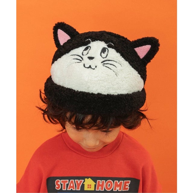 BREEZY CATS フィッシャーマンボアキャップ （ブラック）