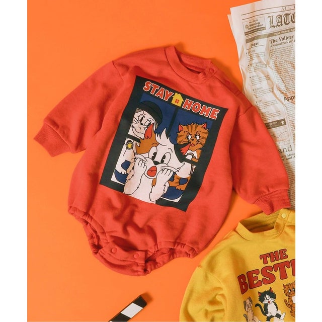 【リンク】BREEZY CATS にゃんシーンボディオール 【返品不可商品】 （レッド）