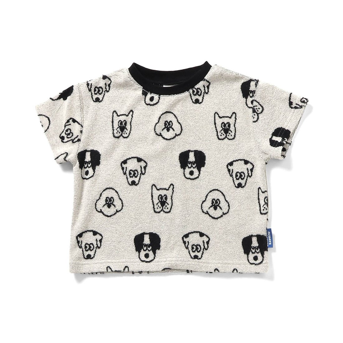 新品未使用 BREEZE 総柄パイル セットアップ アイボリー 100 ブリーズ BREEZE 【リンク】総柄パイルTシャツ(セットアップ可