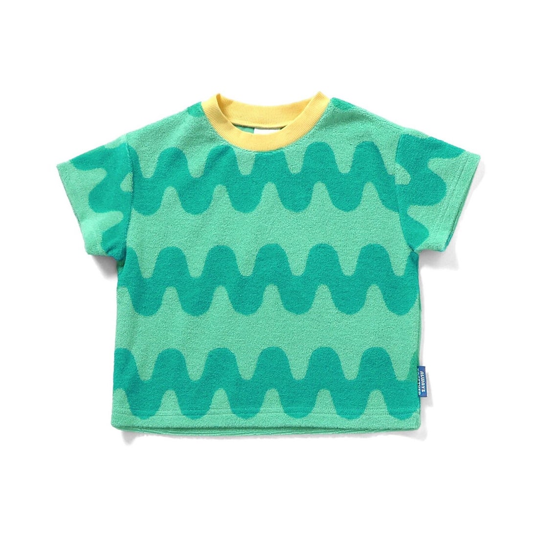 ブリーズ BREEZE 【リンク】総柄パイルTシャツ(セットアップ可