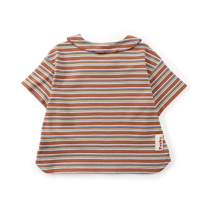 【リンク】WEB限定  イロイロ襟付きTシャツ(セットアップ可) （ピンク）｜詳細画像