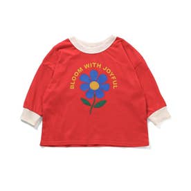 6柄グラフィックロンT （レッド）