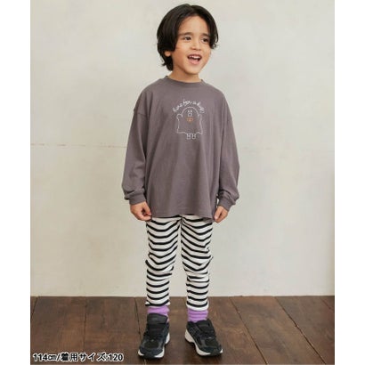 ブリーズ BREEZE WEB限定  色んな刺繍Tシャツ  （チャコール）｜詳細画像