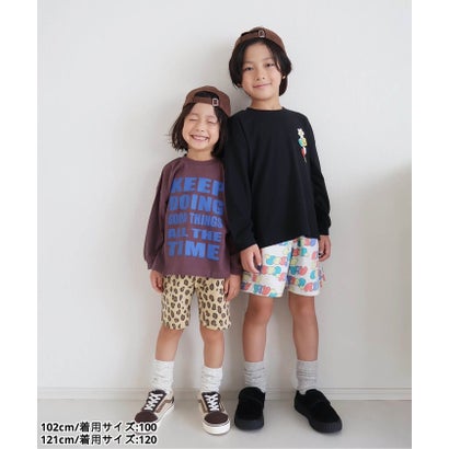 ブリーズ BREEZE WEB限定  ゆったりシルエットグラフィックバリエーションTシャツ  （ベージュ）｜詳細画像