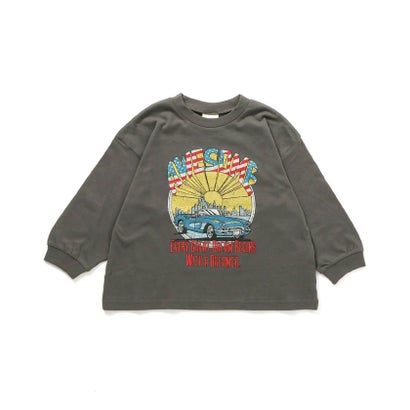 ブリーズ BREEZE WEB限定  ゆったりシルエットグラフィックバリエーションTシャツ  （ベージュ）｜詳細画像