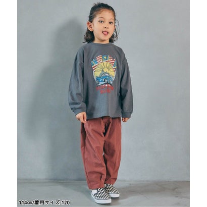 ブリーズ BREEZE WEB限定  ゆったりシルエットグラフィックバリエーションTシャツ  （ベージュ）｜詳細画像