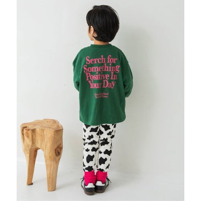 ブリーズ BREEZE WEB限定  ゆったりシルエットグラフィックバリエーションTシャツ  （ベージュ）｜詳細画像