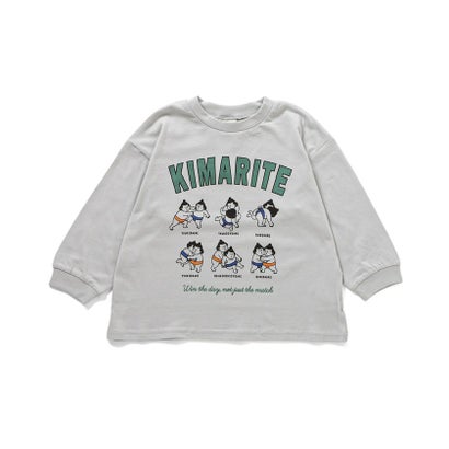 ブリーズ BREEZE WEB限定  ゆったりシルエットグラフィックバリエーションTシャツ  （ベージュ）｜詳細画像