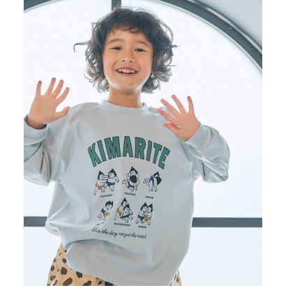 ブリーズ BREEZE WEB限定  ゆったりシルエットグラフィックバリエーションTシャツ  （ベージュ）｜詳細画像