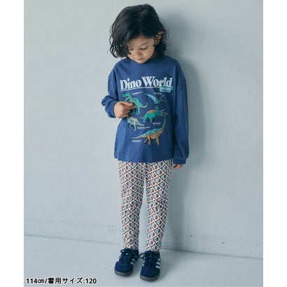 ブリーズ BREEZE WEB限定  ゆったりシルエットグラフィックバリエーションTシャツ  （ベージュ）｜詳細画像