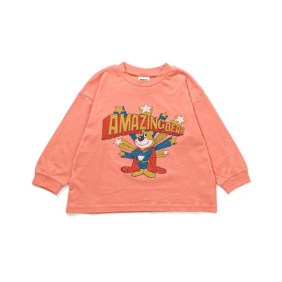 ブリーズ BREEZE WEB限定  ゆったりシルエットグラフィックバリエーションTシャツ  （ベージュ）｜詳細画像
