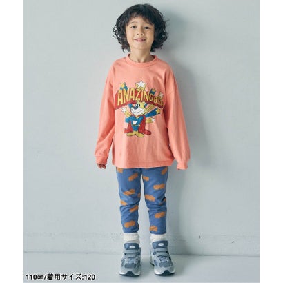 ブリーズ BREEZE WEB限定  ゆったりシルエットグラフィックバリエーションTシャツ  （ベージュ）｜詳細画像