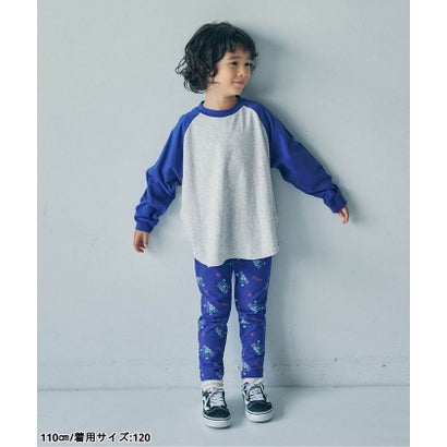WEB限定  ラグランカラバリTシャツ （ブルー）｜詳細画像