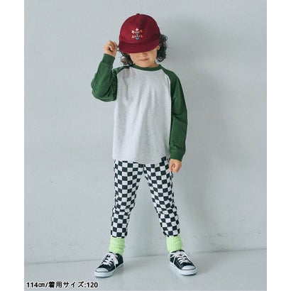 WEB限定  ラグランカラバリTシャツ （グリーン）｜詳細画像