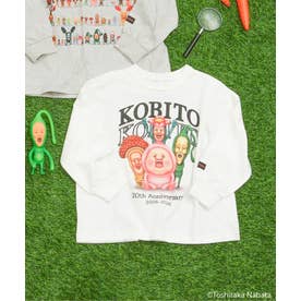 こびとづかん 長袖Tシャツ  （オフホワイト）