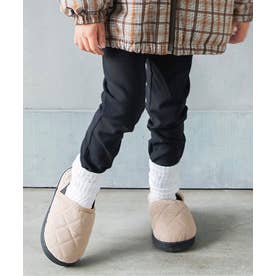あったからくらくスキニーパンツ  10分丈 スーパーストレッチ （ブラック）